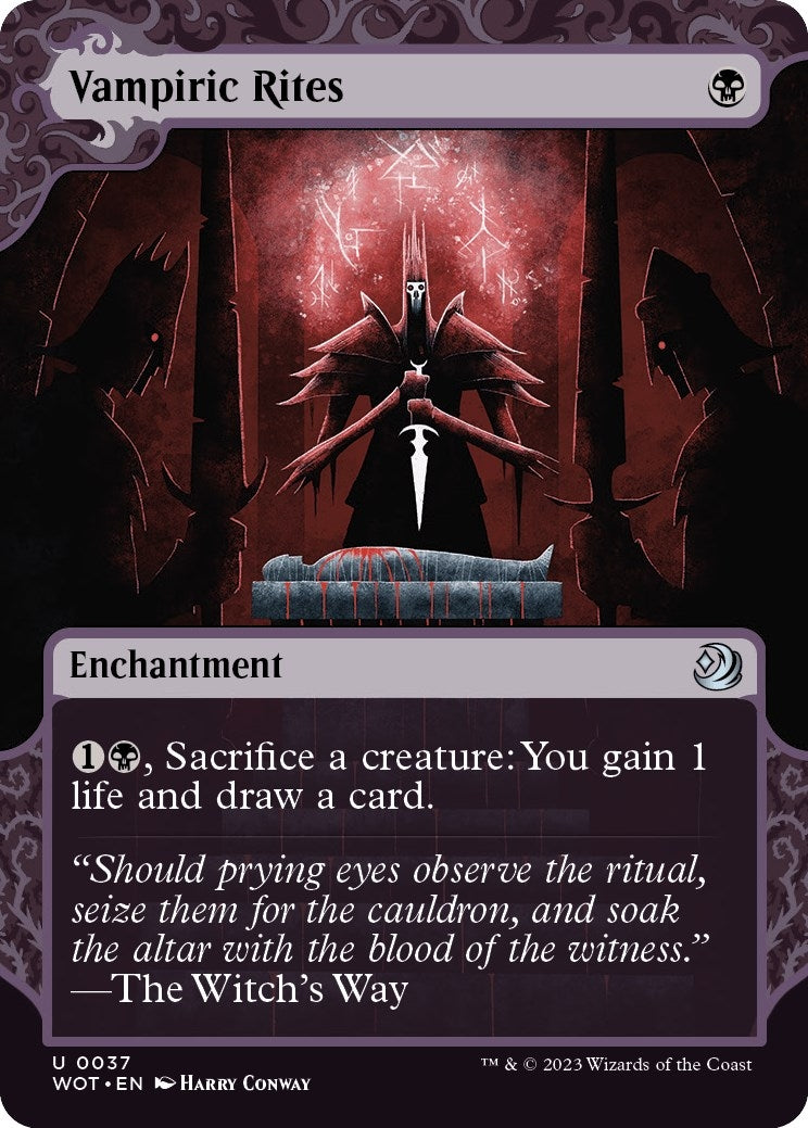 Image for Vampiric Rites (37) - Magic: The Gathering