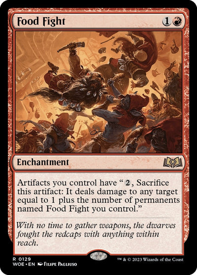 Food Fight (129) (Wilds of Eldraine)