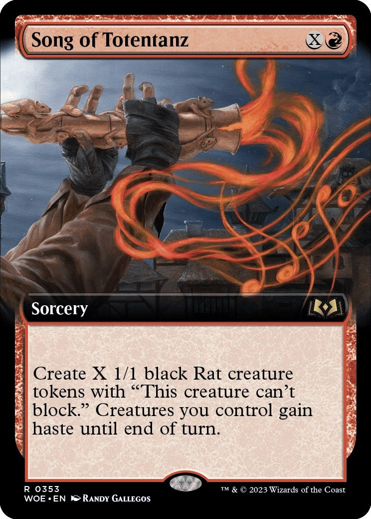 Song of Totentanz (Extended Art) (353) (Wilds of Eldraine)
