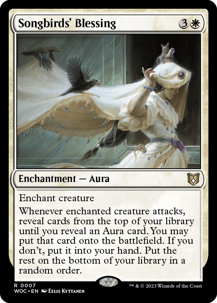 Songbirds' Blessing (7) (Commander: Wilds of Eldraine)