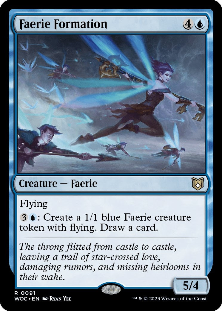 Faerie Formation (91) (Commander: Wilds of Eldraine)