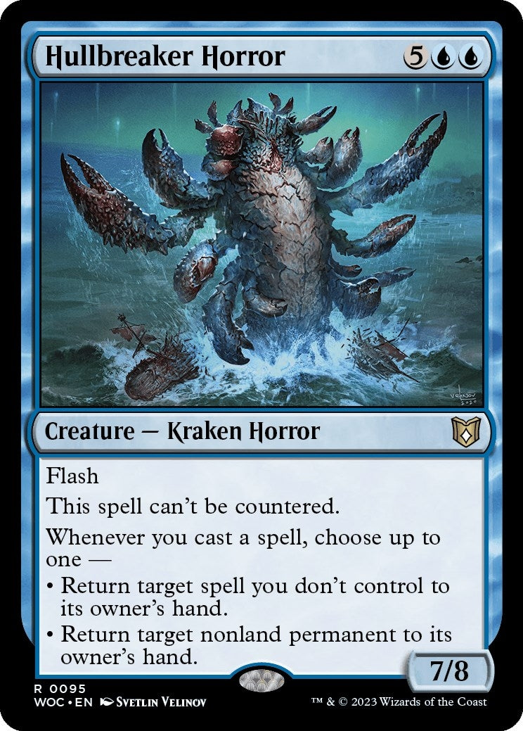 Hullbreaker Horror (95) (Commander: Wilds of Eldraine)