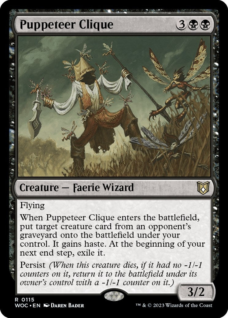 Puppeteer Clique (115) (Commander: Wilds of Eldraine)