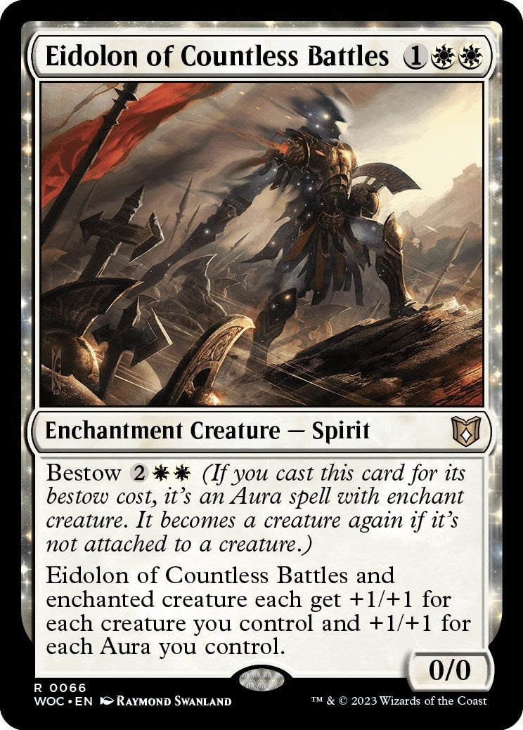 Eidolon of Countless Battles (66) (Commander: Wilds of Eldraine)