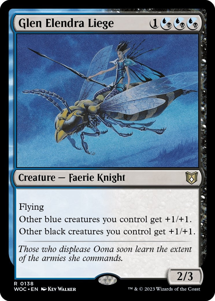 Glen Elendra Liege (138) (Commander: Wilds of Eldraine)