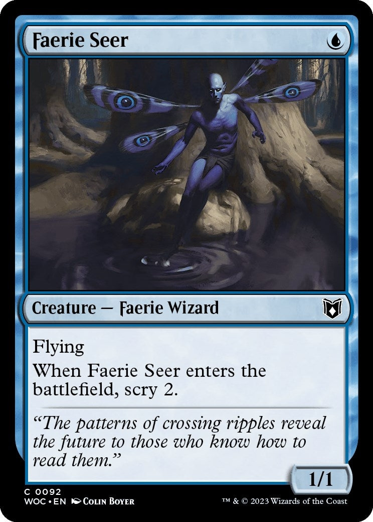 Faerie Seer (92) (Commander: Wilds of Eldraine)