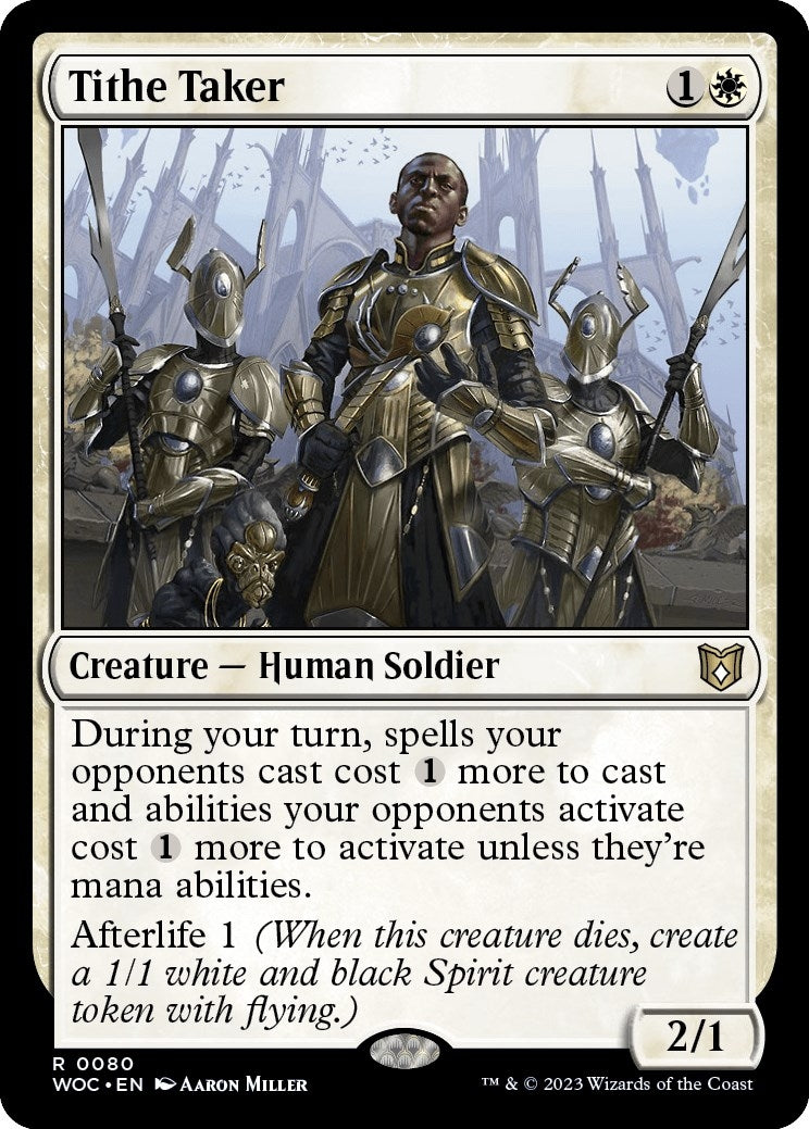Tithe Taker (80) (Commander: Wilds of Eldraine)