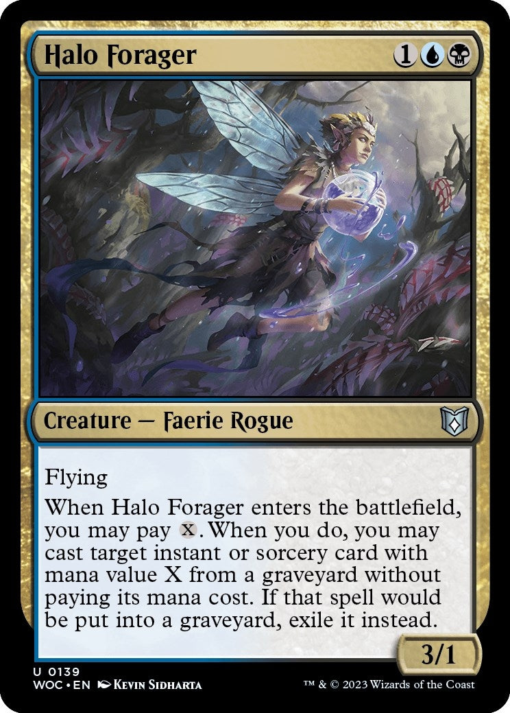 Halo Forager (139) (Commander: Wilds of Eldraine)