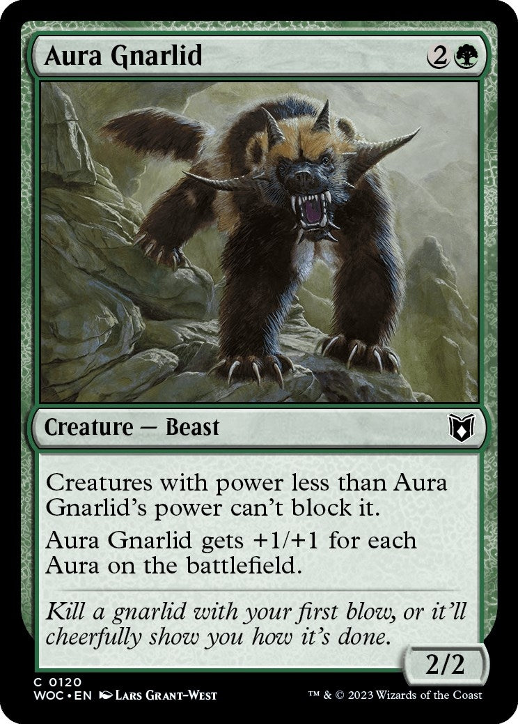 Aura Gnarlid (120) (Commander: Wilds of Eldraine)