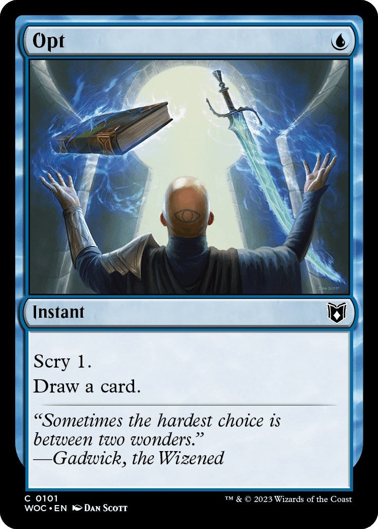 Opt (101) (Commander: Wilds of Eldraine)