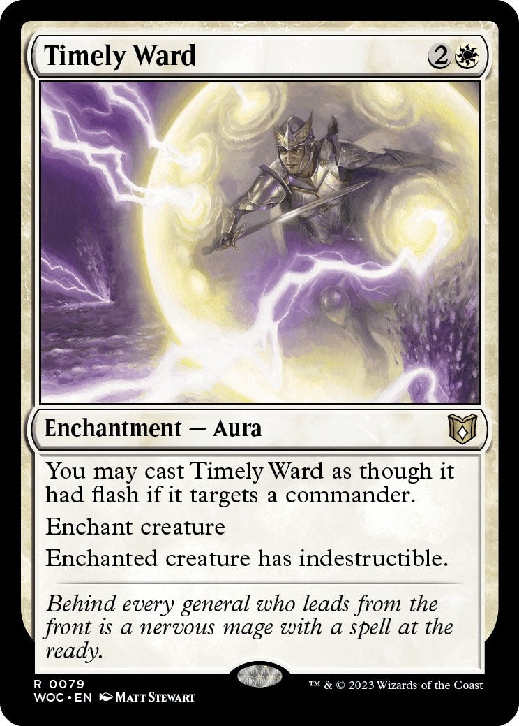 Timely Ward (79) (Commander: Wilds of Eldraine)