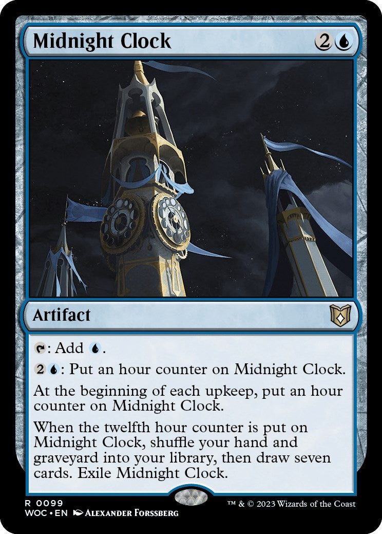 Midnight Clock (99) (Commander: Wilds of Eldraine)