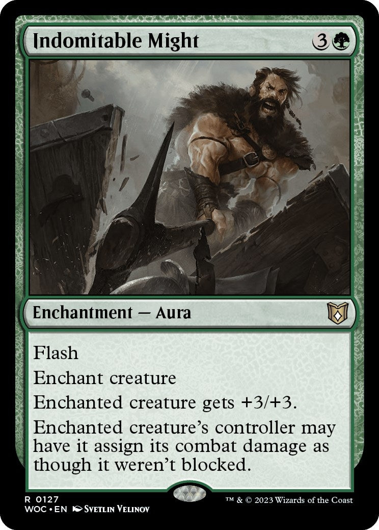 Indomitable Might (127) (Commander: Wilds of Eldraine)