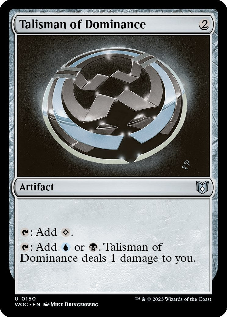 Talisman of Dominance (150) (Commander: Wilds of Eldraine)