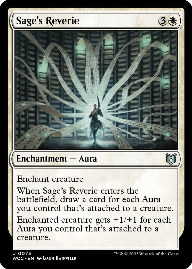 Sage's Reverie (73) (Commander: Wilds of Eldraine)