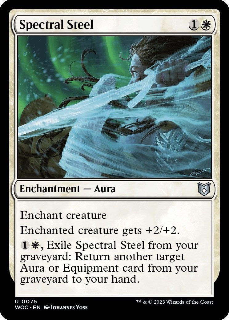 Spectral Steel (75) (Commander: Wilds of Eldraine)