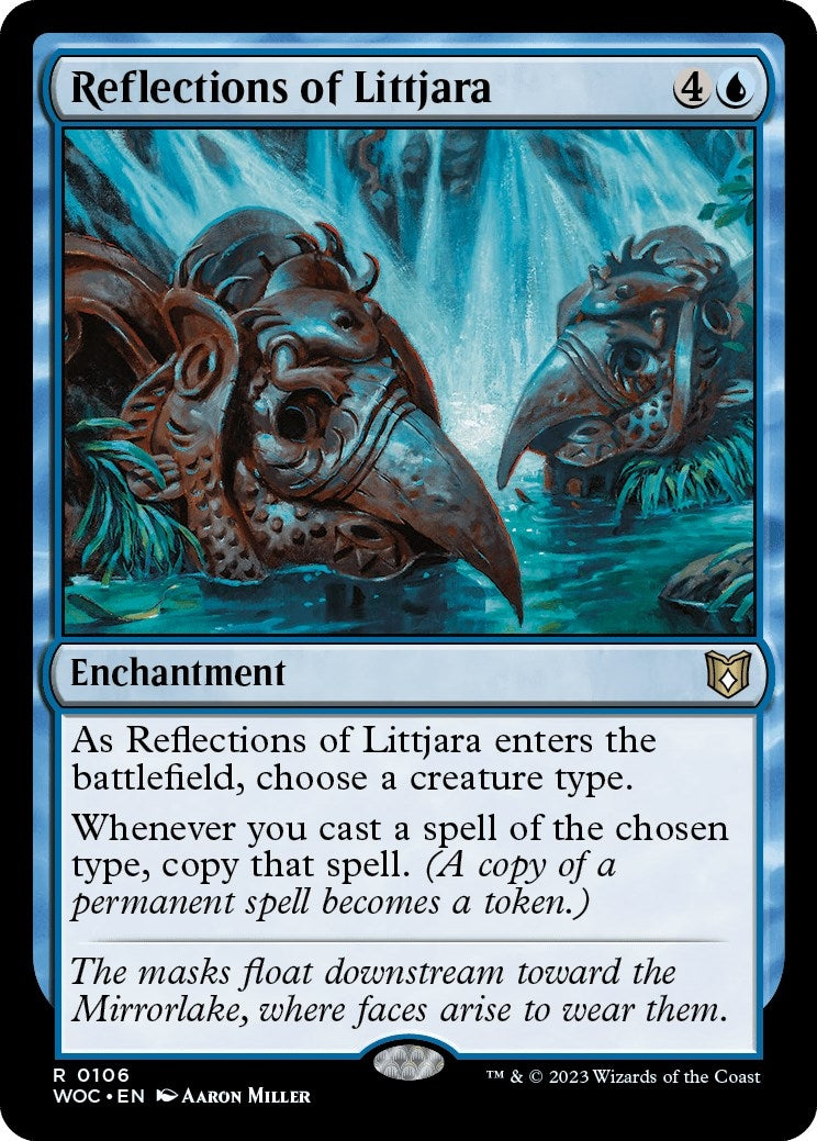 Reflections of Littjara (106) (Commander: Wilds of Eldraine)