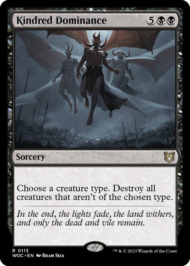 Kindred Dominance (113) (Commander: Wilds of Eldraine)