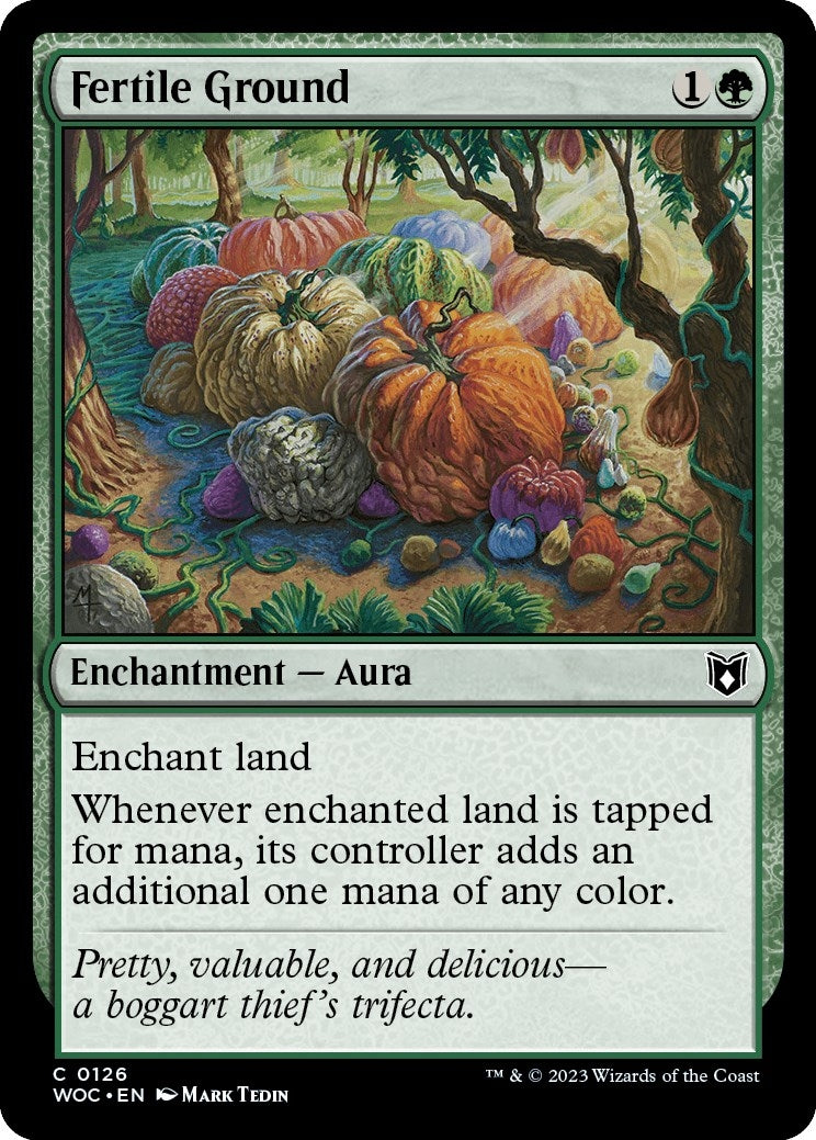 Fertile Ground (126) (Commander: Wilds of Eldraine)