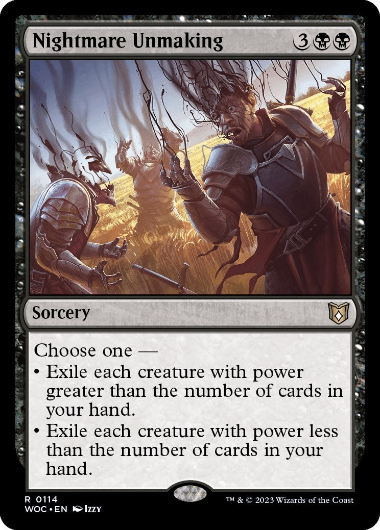 Nightmare Unmaking (114) (Commander: Wilds of Eldraine)