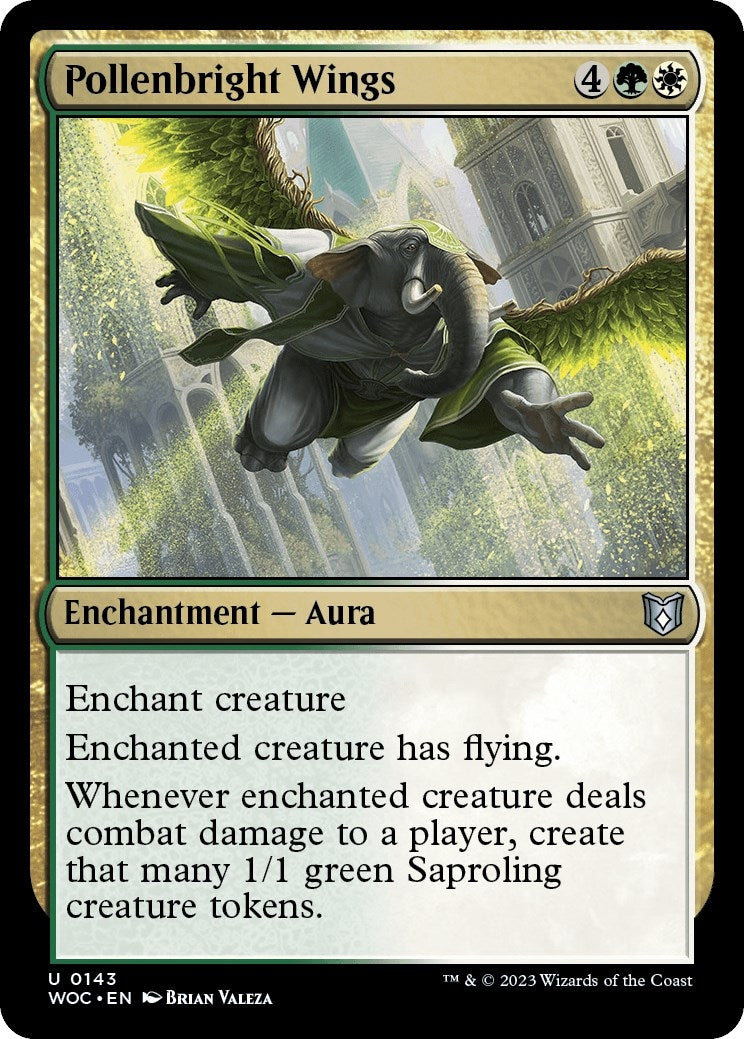 Pollenbright Wings (143) (Commander: Wilds of Eldraine)