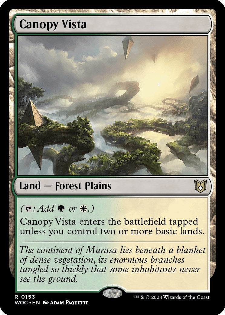 Canopy Vista (153) (Commander: Wilds of Eldraine)