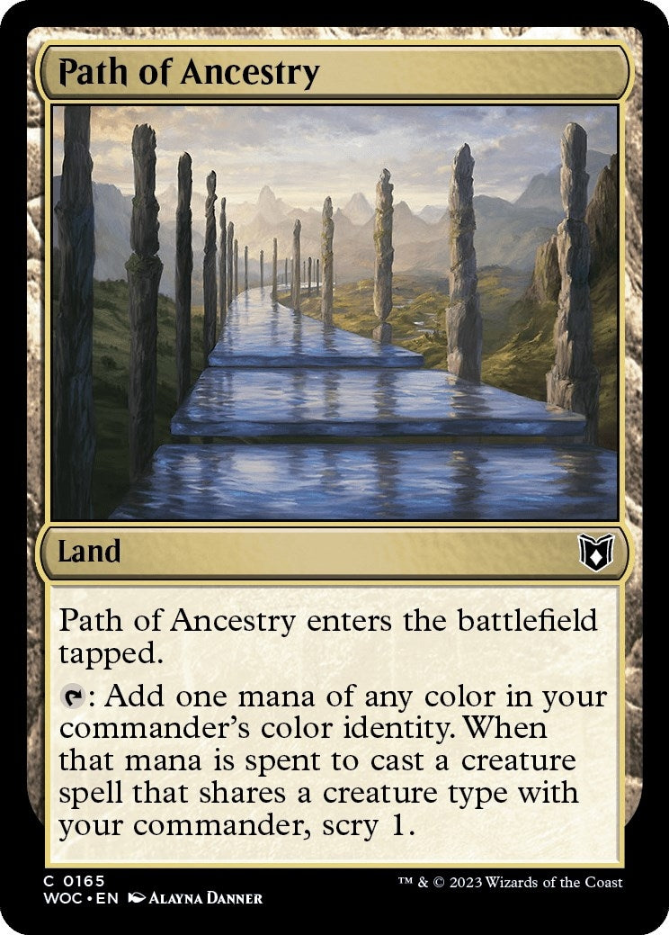 Path of Ancestry (165) (Commander: Wilds of Eldraine)