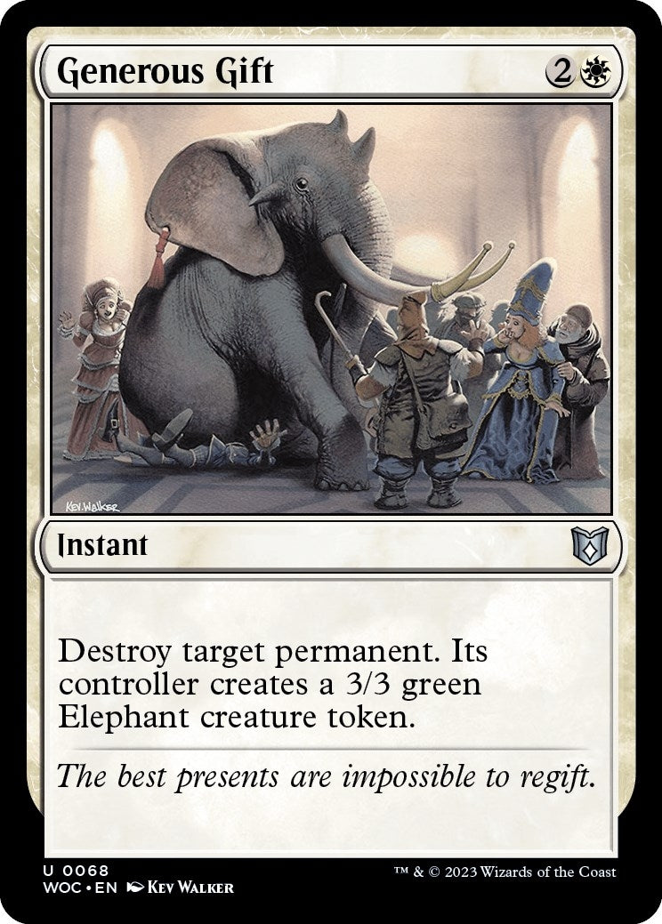 Generous Gift (68) (Commander: Wilds of Eldraine)