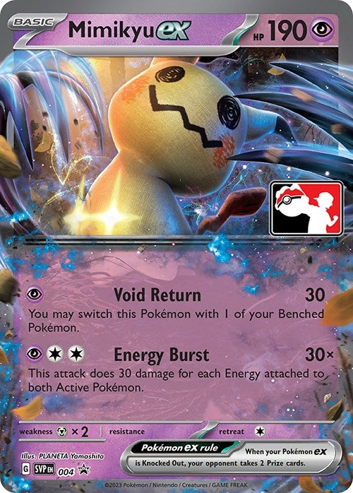 Image for Mimikyu ex (004) (Prize Pack Series Cards) - Pokemon