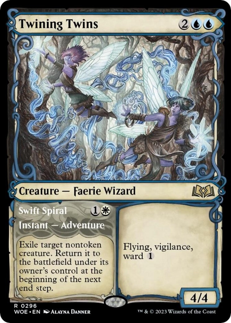 Twining Twins (Showcase) (296) (Wilds of Eldraine)
