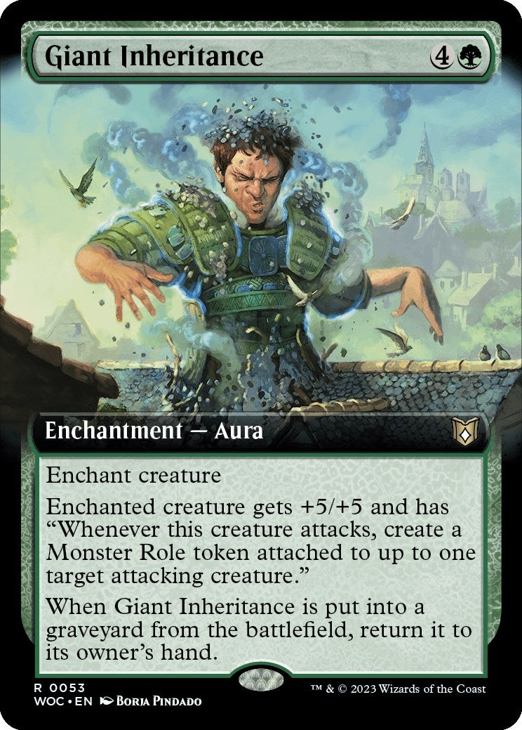 Giant Inheritance (Extended Art) (53) (Commander: Wilds of Eldraine)