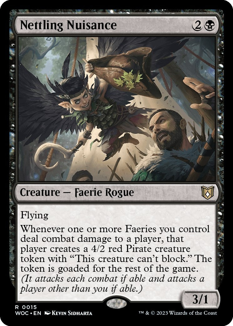 Nettling Nuisance (15) (Commander: Wilds of Eldraine)