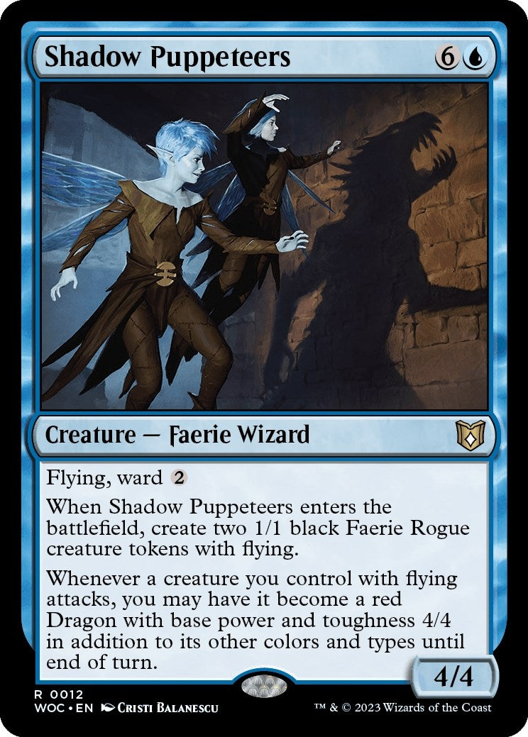 Shadow Puppeteers (12) (Commander: Wilds of Eldraine)