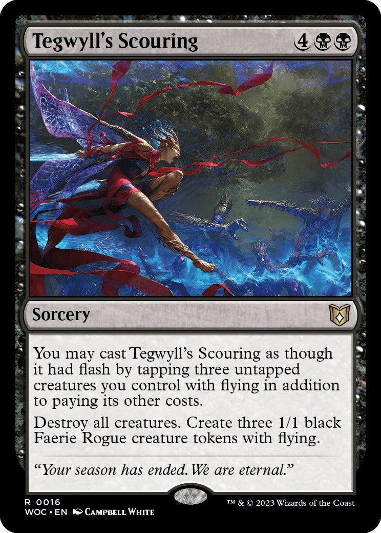 Tegwyll's Scouring (16) (Commander: Wilds of Eldraine)