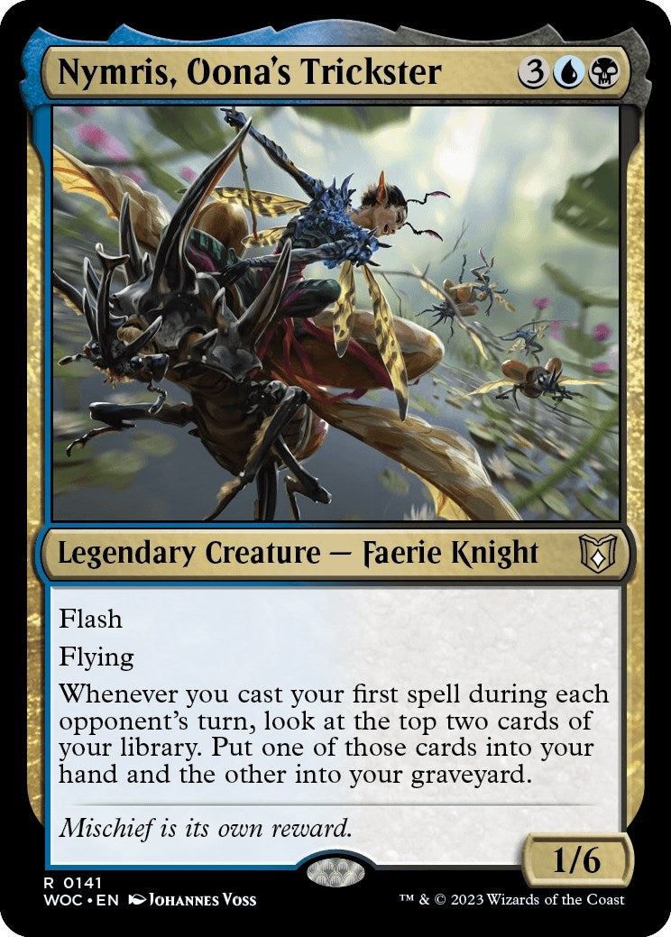 Nymris, Oona's Trickster (141) (Commander: Wilds of Eldraine)