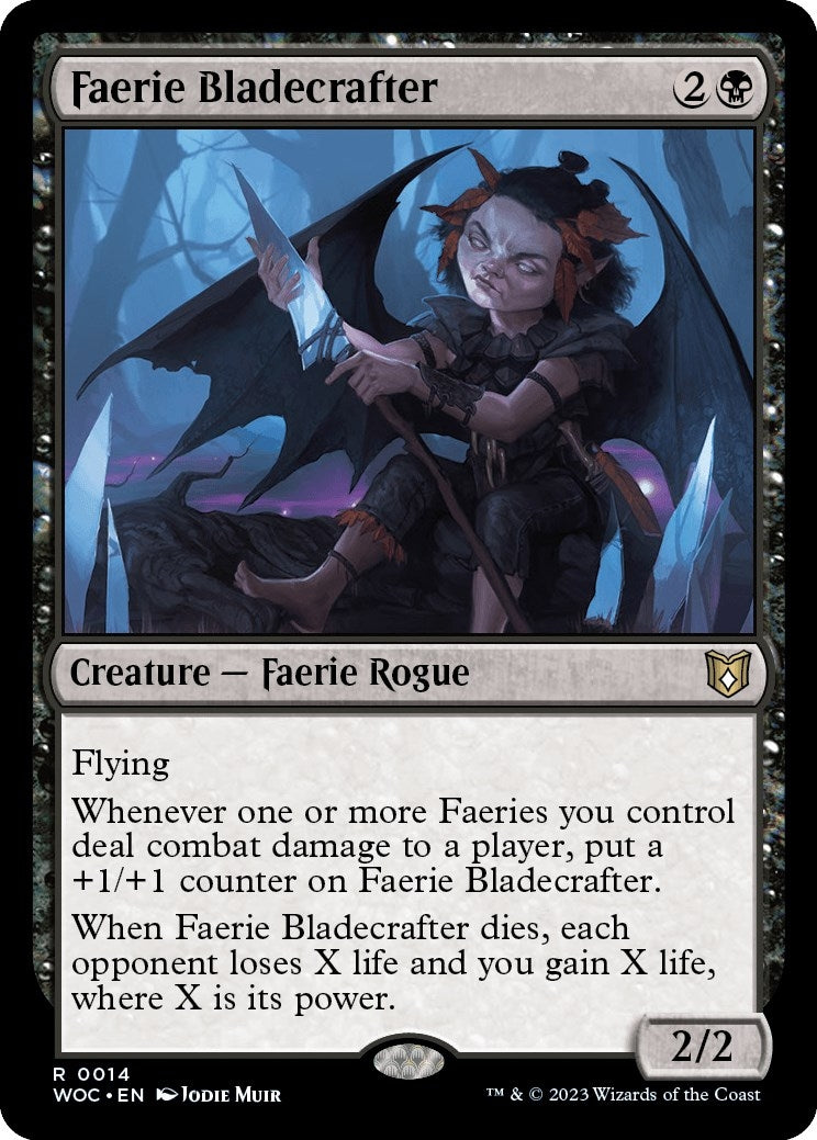 Faerie Bladecrafter (14) (Commander: Wilds of Eldraine)