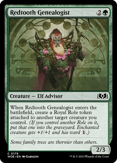 Redtooth Genealogist (179) (Wilds of Eldraine)