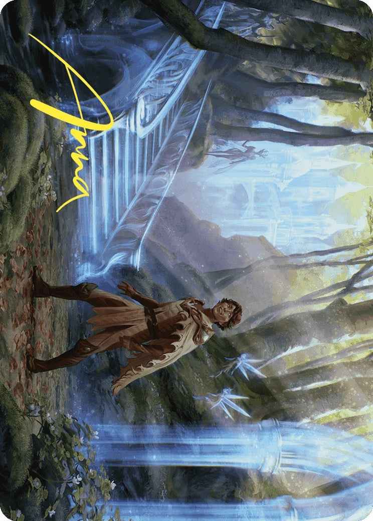 Into the Fae Court Art Card (Gold-Stamped Signature) (7) (Art Series: Wilds of Eldraine)