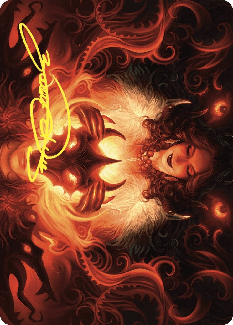 Witch's Mark Art Card (Gold-Stamped Signature) (21)