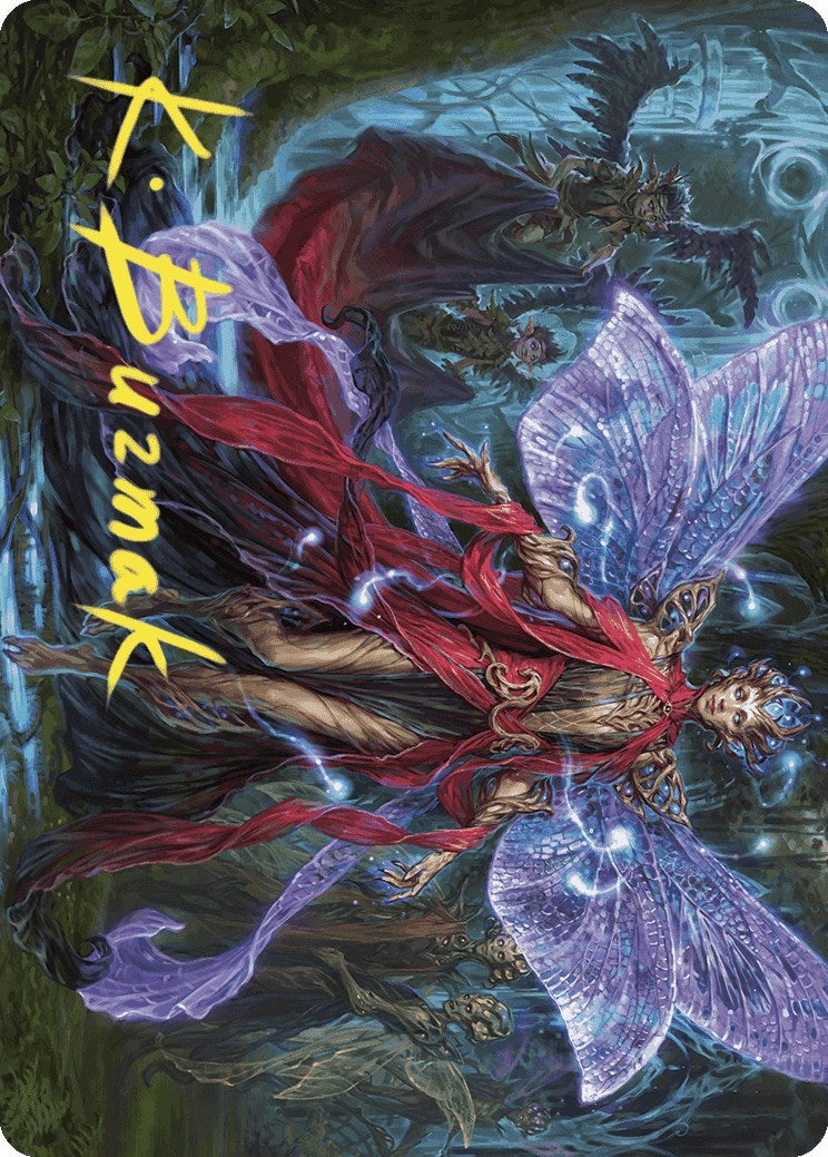 Tegwyll, Duke of Splendor Art Card (Gold-Stamped Signature) (48) (Art Series: Wilds of Eldraine)
