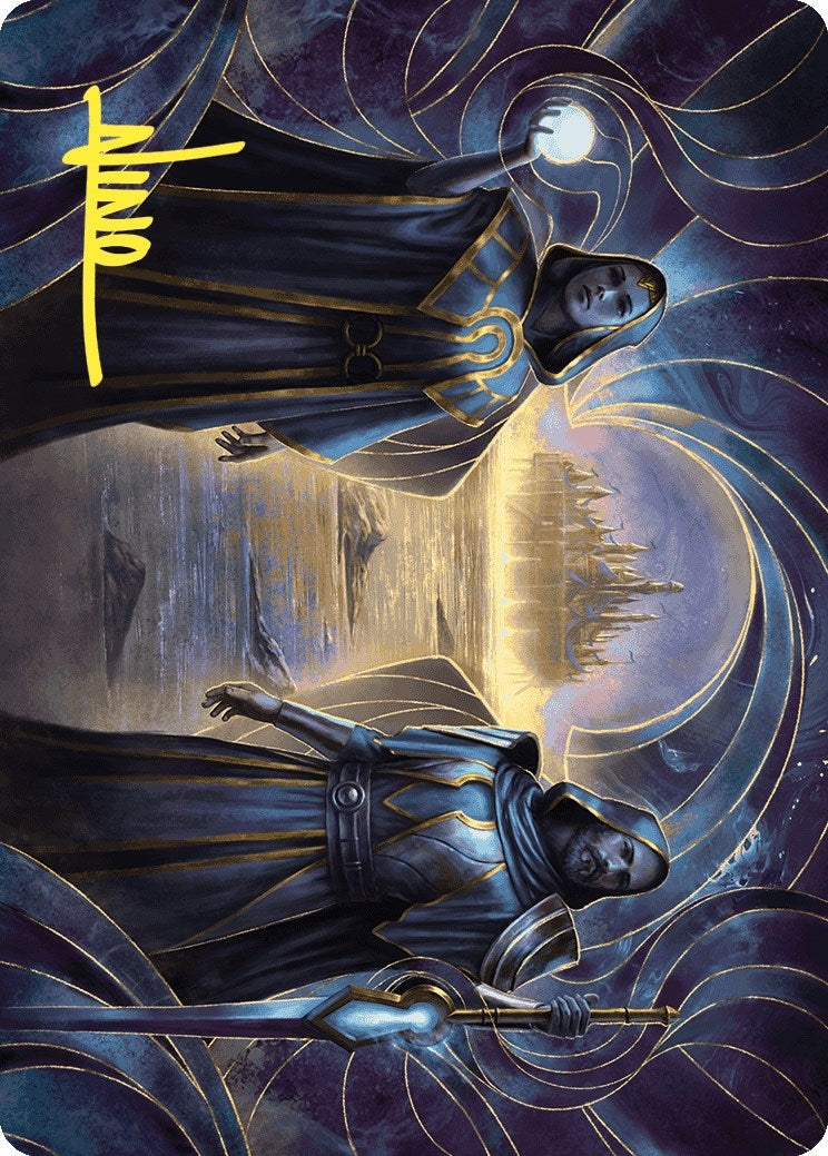Court of Vantress Art Card (Gold-Stamped Signature) (52) (Art Series: Wilds of Eldraine)