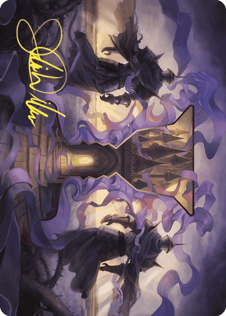 Court of Locthwain Art Card (Gold-Stamped Signature) (53) (Art Series: Wilds of Eldraine)