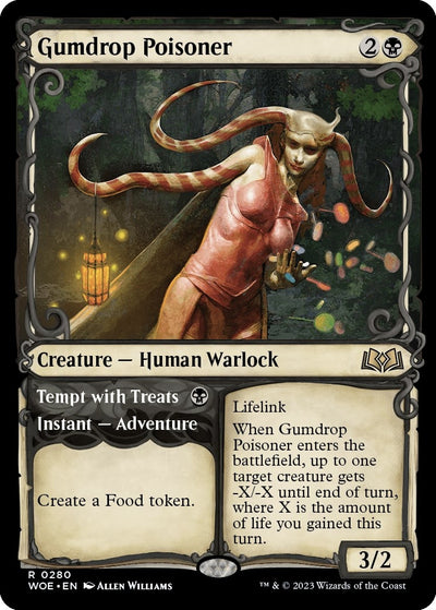 Gumdrop Poisoner (Showcase) (280) (Wilds of Eldraine) (WOE)