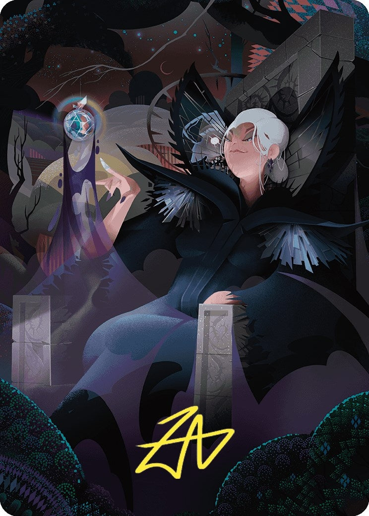Eriette of the Charmed Apple Art Card (Gold-Stamped Signature) (58) (Art Series: Wilds of Eldraine)