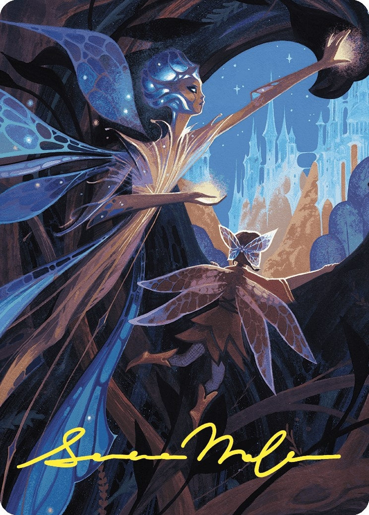 Kindred Discovery Art Card (Gold-Stamped Signature) (67) (Art Series: Wilds of Eldraine)