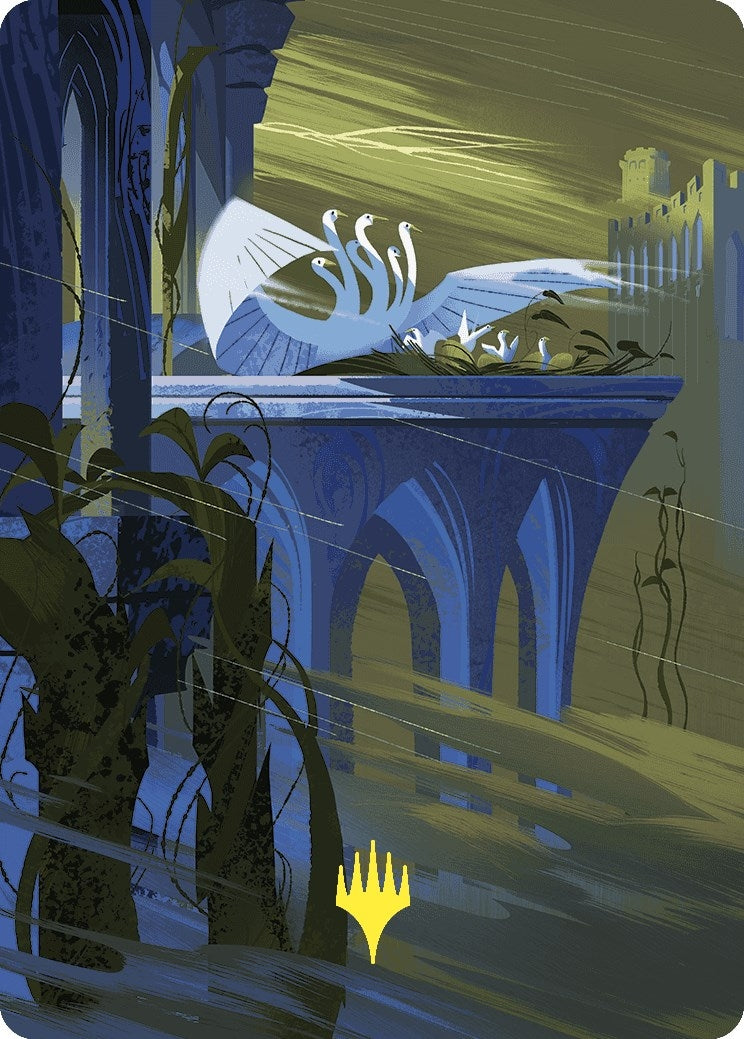 Doubling Season Art Card (Gold-Stamped Planeswalker Symbol) (71) (Art Series: Wilds of Eldraine)