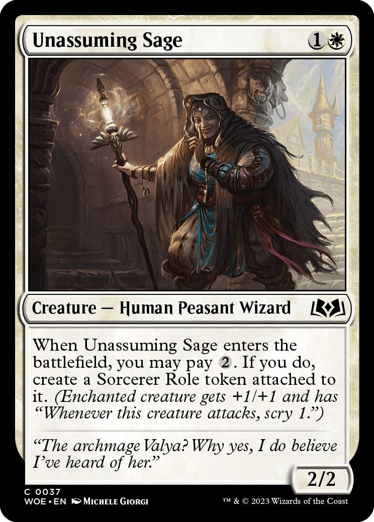 Image for Unassuming Sage (37) - Magic: The Gathering
