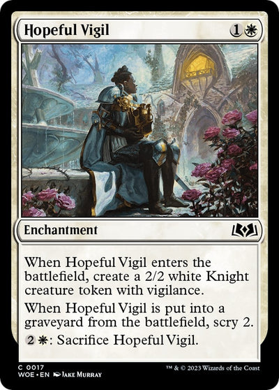 Hopeful Vigil (17) (Wilds of Eldraine)