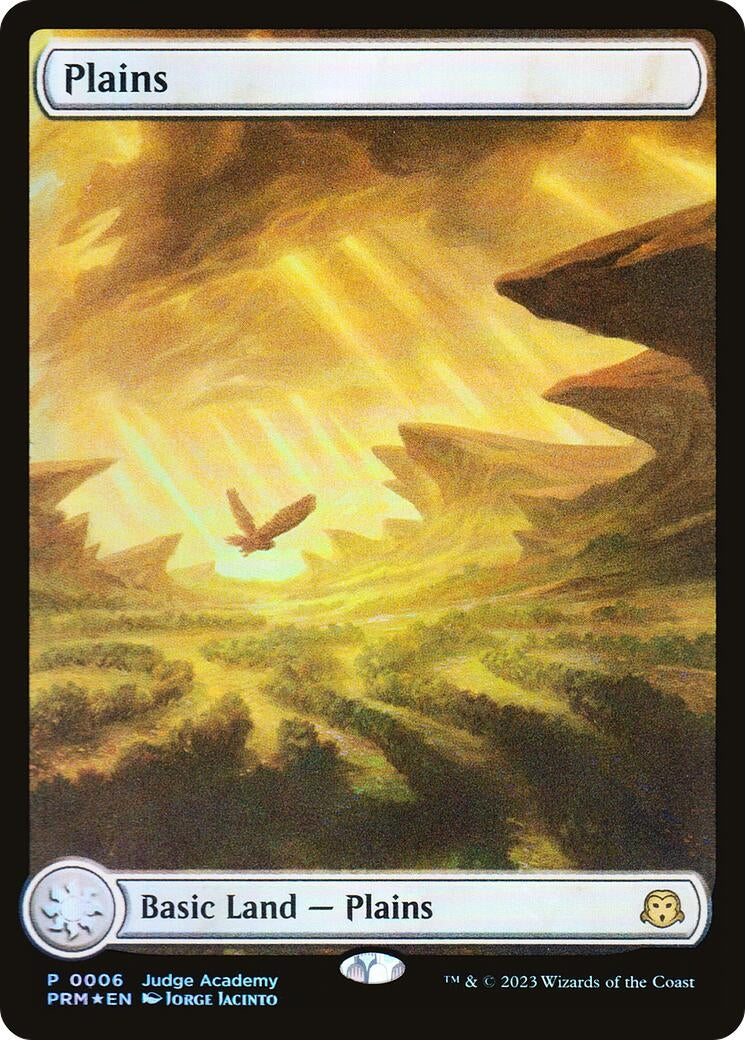 Plains - Full Art (0006) (6) (Judge Promos)