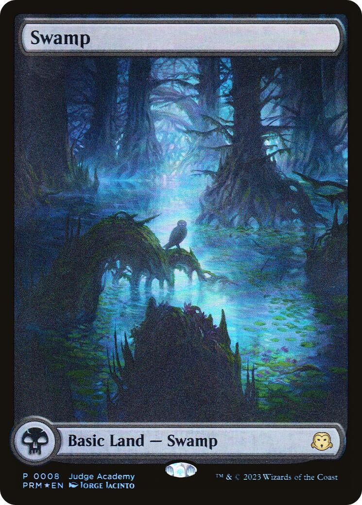 Swamp - Full Art (0008) (8) (Judge Promos)